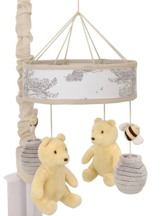 Disney Other - Disney baby Yellow Classic Winnie the Pooh Nursery Mobile